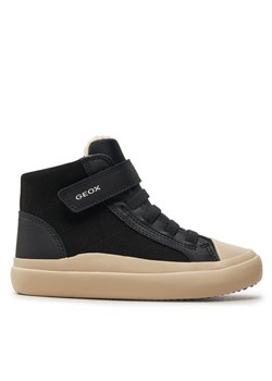 Geox Sneakersy J Gisli Girl J464NI 0AU54 C9999 M Czarny ze sklepu MODIVO w kategorii Buty sportowe dziecięce - zdjęcie 182688835