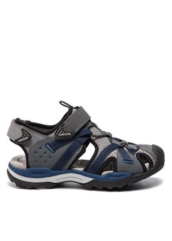 Geox Sandały J Borelis B. B J920RB 0CE14 C0739 S Szary ze sklepu MODIVO w kategorii Sandały dziecięce - zdjęcie 182688888