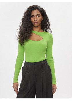 ONLY Bluzka Meddi 15311084 Zielony Slim Fit ze sklepu MODIVO w kategorii Bluzki damskie - zdjęcie 182688896