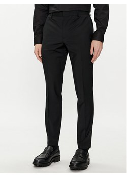 Calvin Klein Spodnie materiałowe Modern K10K112936 Czarny Slim Fit ze sklepu MODIVO w kategorii Spodnie męskie - zdjęcie 182688898