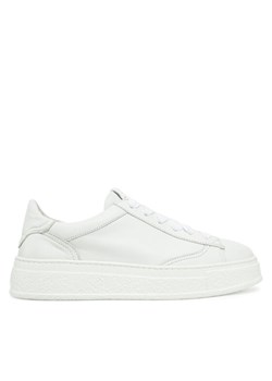 AGL Sneakersy Giuly Lace Up D946001PGKA076A634 Biały ze sklepu MODIVO w kategorii Buty sportowe damskie - zdjęcie 182689016