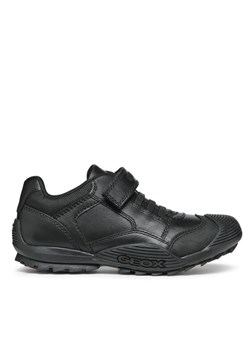 Geox Półbuty Jr Savage J0424B 043ME C9999 S Czarny ze sklepu MODIVO w kategorii Buty sportowe dziecięce - zdjęcie 182689019
