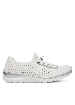 Rieker Sneakersy L3254-80 Biały ze sklepu MODIVO w kategorii Buty sportowe damskie - zdjęcie 182689048