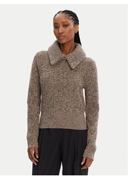 STAUD Sweter Christopher R24F3111WN Beżowy Regular Fit ze sklepu MODIVO w kategorii Swetry damskie - zdjęcie 182689078