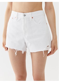 Polo Ralph Lauren Szorty jeansowe 211903421001 Biały Regular Fit ze sklepu MODIVO w kategorii Szorty - zdjęcie 182689128