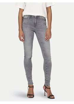 ONLY Jeansy Power 15231450 Szary Skinny Fit ze sklepu MODIVO w kategorii Jeansy damskie - zdjęcie 182689177