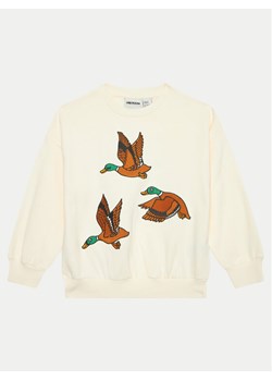 Mini Rodini Bluza Ducks 2272001311 Écru Regular Fit ze sklepu MODIVO w kategorii Bluzy dziewczęce - zdjęcie 182689206