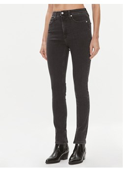 Calvin Klein Jeans Jeansy J20J222141 Czarny Skinny Fit ze sklepu MODIVO w kategorii Jeansy damskie - zdjęcie 182689217