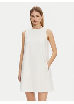 Weekend Max Mara Sukienka codzienna Racer 2515221102 Biały Regular Fit ze sklepu MODIVO w kategorii Sukienki - zdjęcie 182689259
