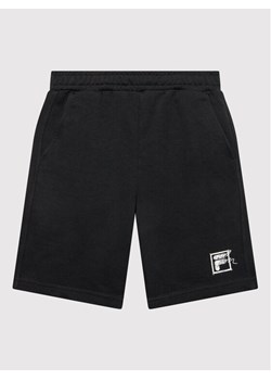 Fila Szorty sportowe Brownsville FAT0100 Czarny Regular Fit ze sklepu MODIVO w kategorii Spodenki chłopięce - zdjęcie 182689338