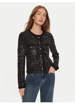 MICHAEL Michael Kors Kardigan MF460Z6F5L Czarny Regular Fit ze sklepu MODIVO w kategorii Swetry damskie - zdjęcie 182689398
