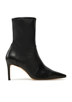 Stuart Weitzman Botki Stuart 85 Str Bootie SB657 Czarny ze sklepu MODIVO w kategorii Botki - zdjęcie 182689466