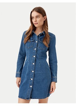 ONLY Sukienka jeansowa Believe 15326613 Niebieski Slim Fit ze sklepu MODIVO w kategorii Sukienki - zdjęcie 182689588