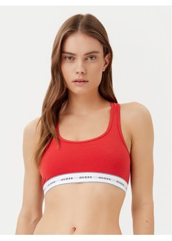 Guess Biustonosz top O97C01 KBBU1 Czerwony ze sklepu MODIVO w kategorii Biustonosze - zdjęcie 182689677