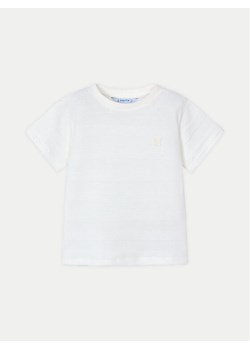 Mayoral T-Shirt 3028 Biały Regular Fit ze sklepu MODIVO w kategorii Bluzki dziewczęce - zdjęcie 182689815