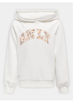 Kids ONLY Bluza Jana 15319464 Biały Regular Fit ze sklepu MODIVO w kategorii Bluzy dziewczęce - zdjęcie 182689825