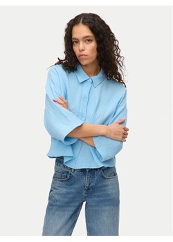 Vero Moda Koszula Natali 10279685 Niebieski Standard Fit ze sklepu MODIVO w kategorii Koszule damskie - zdjęcie 182689866