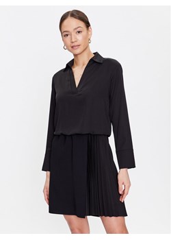 Marella Sukienka koszulowa Zanora 2332210533 Czarny Regular Fit ze sklepu MODIVO w kategorii Sukienki - zdjęcie 182689905