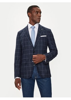 Boss Marynarka H-Hutson 50527998 Granatowy Slim Fit ze sklepu MODIVO w kategorii Marynarki męskie - zdjęcie 182689978