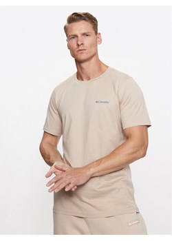 Columbia T-Shirt Rapid Ridge™ Back Graphic Tee II Brązowy Regular Fit ze sklepu MODIVO w kategorii T-shirty męskie - zdjęcie 182689985