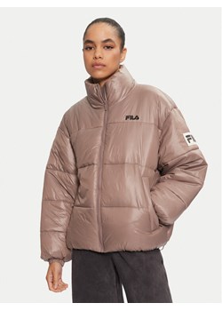 Fila Kurtka zimowa FAW0904 Beżowy Regular Fit ze sklepu MODIVO w kategorii Kurtki damskie - zdjęcie 182690016