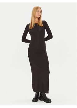 Gina Tricot Sukienka codzienna 24441 Czarny Slim Fit ze sklepu MODIVO w kategorii Sukienki - zdjęcie 182690046