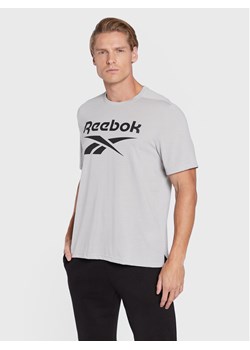 Reebok Koszulka techniczna Workout Ready HL4289 Szary Regular Fit ze sklepu MODIVO w kategorii T-shirty męskie - zdjęcie 182690056