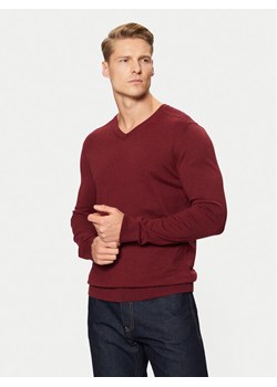 Selected Homme Sweter 16090147 Czerwony Regular Fit ze sklepu MODIVO w kategorii Swetry męskie - zdjęcie 182690107