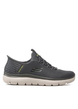 Skechers Sneakersy High Range 232457/CHAR Szary ze sklepu MODIVO w kategorii Buty sportowe męskie - zdjęcie 182690226