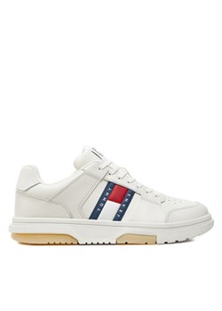Tommy Jeans Sneakersy The Brooklyn Leather EM0EM01429 Biały - id: 0000304432569 - marki Tommy Jeans - 182690235 Tommy Jeans Sneakersy The Brooklyn Leather EM0EM01429 Biały ze sklepu MODIVO w kategorii Buty sportowe męskie - zdjęcie 182690235