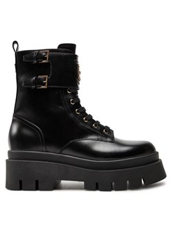 Elisabetta Franchi Trapery SA-01B-46E2-V750 Czarny ze sklepu MODIVO w kategorii Workery damskie - zdjęcie 182690255