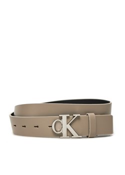 Calvin Klein Pasek Damski K60K612289 Beżowy ze sklepu MODIVO w kategorii Paski damskie - zdjęcie 182690348