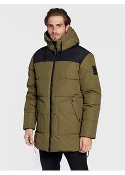 Halti Kurtka zimowa Linjat 065-0419 Zielony Regular Fit ze sklepu MODIVO w kategorii Kurtki męskie - zdjęcie 182690428