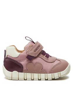 Geox Sneakersy B4658A 054FU C8AF8 Różowy ze sklepu MODIVO w kategorii Buty sportowe dziecięce - zdjęcie 182690468