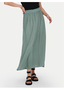 ONLY Spódnica plisowana Venedig 15164606 Zielony Regular Fit ze sklepu MODIVO w kategorii Spódnice - zdjęcie 182690497