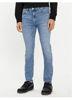 Calvin Klein Jeans Jeansy J30J324843 Niebieski Super Skinny Fit ze sklepu MODIVO w kategorii Jeansy męskie - zdjęcie 182690508