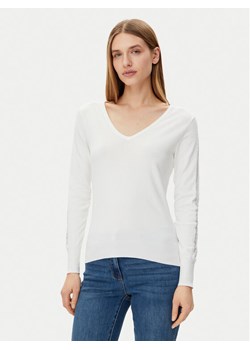 Morgan Sweter 251-MIELO Biały Slim Fit ze sklepu MODIVO w kategorii Swetry damskie - zdjęcie 182690549
