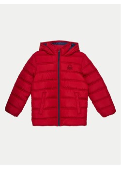 United Colors Of Benetton Kurtka zimowa 2WU0CN016 Bordowy Regular Fit ze sklepu MODIVO w kategorii Kurtki dziewczęce - zdjęcie 182690695
