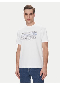 KARL LAGERFELD T-Shirt A2M17038 Biały Regular Fit ze sklepu MODIVO w kategorii Bluzki damskie - zdjęcie 182690807