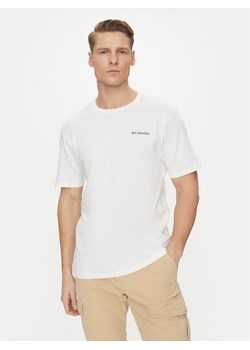 Columbia T-Shirt Barton Springs™ 2058331 Biały Regular Fit ze sklepu MODIVO w kategorii T-shirty męskie - zdjęcie 182690878