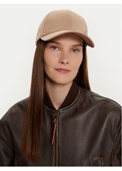Calvin Klein Czapka z daszkiem K60K613102 Beżowy ze sklepu MODIVO w kategorii Czapki z daszkiem damskie - zdjęcie 182690915