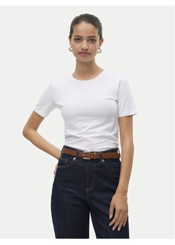 Vero Moda T-Shirt Lulu 10323755 Biały Regular Fit ze sklepu MODIVO w kategorii Bluzki damskie - zdjęcie 182690927