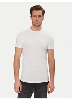 Resteröds Komplet 2 t-shirtów 27040 2 Biały Slim Fit ze sklepu MODIVO w kategorii T-shirty męskie - zdjęcie 182690988