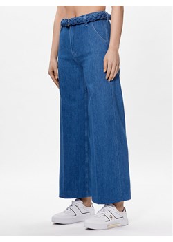 Tommy Hilfiger Jeansy WW0WW38134 Niebieski Wide Leg ze sklepu MODIVO w kategorii Jeansy damskie - zdjęcie 182690989
