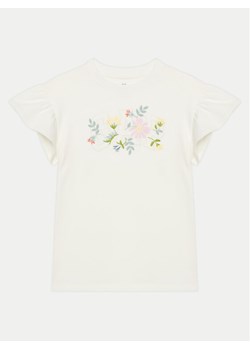 Gap Sukienka codzienna 738639-00 Biały Relaxed Fit ze sklepu MODIVO w kategorii Sukienki dziewczęce - zdjęcie 182691045
