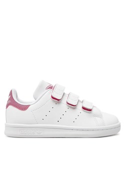 adidas Sneakersy Stan Smith Cf C IE9135 Biały ze sklepu MODIVO w kategorii Buty sportowe dziecięce - zdjęcie 182691077