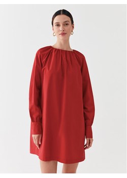 United Colors Of Benetton Sukienka codzienna 464KDV056 Czerwony Flared Fit ze sklepu MODIVO w kategorii Sukienki - zdjęcie 182691105