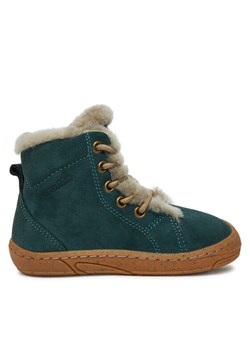 Froddo Trzewiki Minni Suede Laces G2110140-5 S Turkusowy ze sklepu MODIVO w kategorii Buty zimowe dziecięce - zdjęcie 182691139