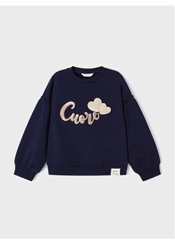 Mayoral Bluza 4.404 Granatowy Regular Fit ze sklepu MODIVO w kategorii Bluzy dziewczęce - zdjęcie 182691166
