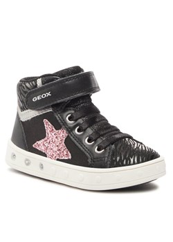 Geox Sneakersy J Skylin Girl J368WG 0BJDH C9231 M Czarny ze sklepu MODIVO w kategorii Trampki dziecięce - zdjęcie 182691187